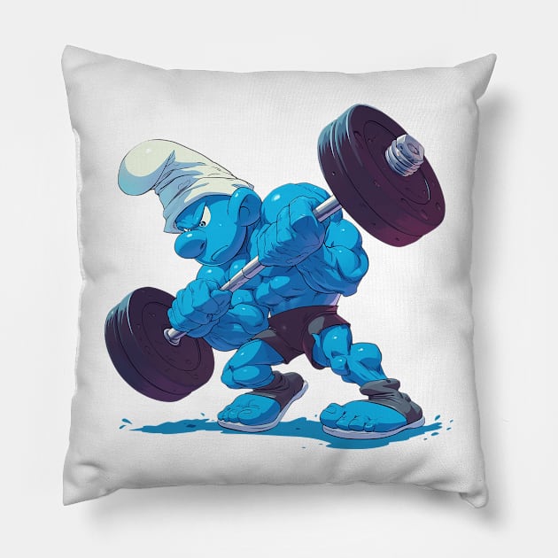 smurf Pillow by peterdoraki