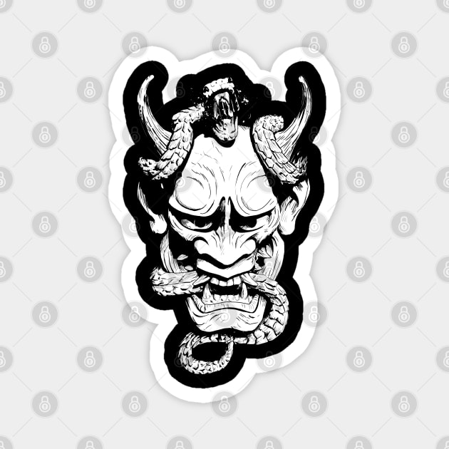 Hannya Magnet by jonny5alves