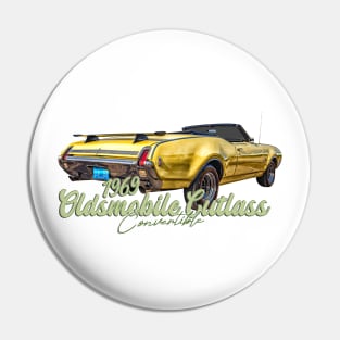 1969 Oldsmobile Cutlass Convertible Pin