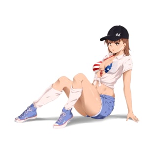 Misaka Mikoto  // Toaru series T-Shirt