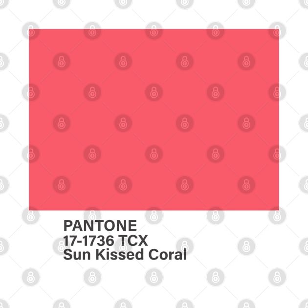 pantone 17-1736 TCX Sun Kissed Coral by princessmi-com