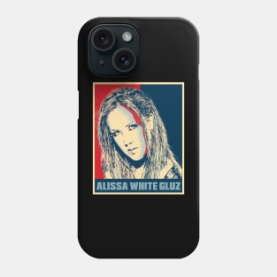 Alissa White-Gluz Hope Poster Art Phone Case