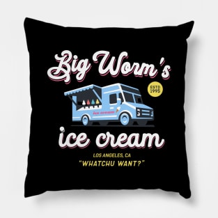 Big worms ice cream, Friday Movie Pillow