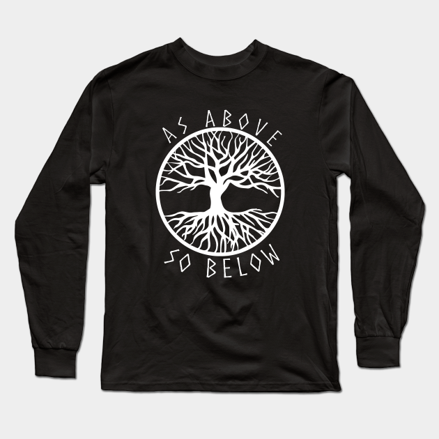 As Above So Below Paganism Tree of Life 
