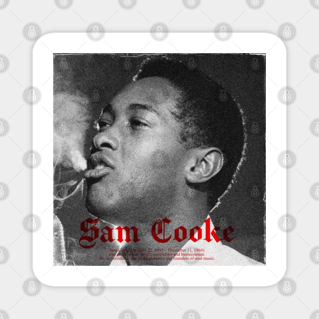 Sam Cooke The King Of Soul Magnet by Angel arts