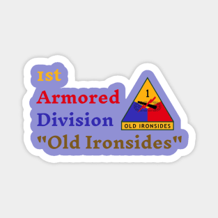 1st Armored Division design Magnet