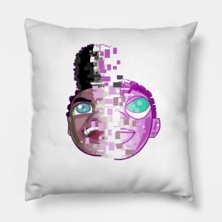 Evolve Play Two Face Pillow