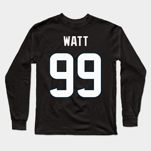 Jj Watt Jj Watt Jersey Long Sleeve T Shirt Teepublic