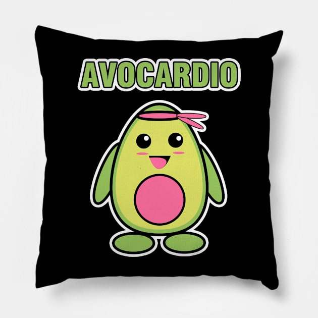 AVOCARDIO Pillow by moudzy