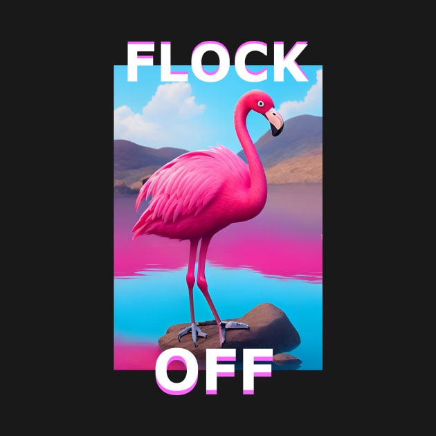 HOT PINK FLAMINGO by kripteeZ