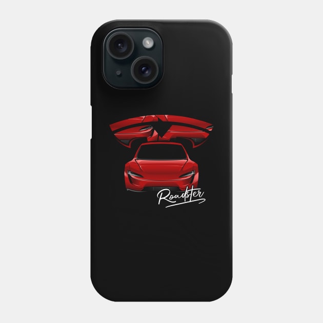 Roadster Electric Engine Car Phone Case by CFStore