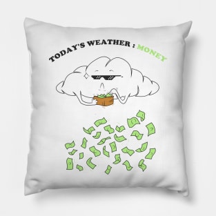 MONEY RAIN Pillow