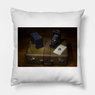 Vintage Cameras 2 Pillow