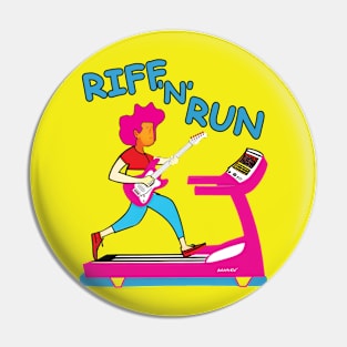 Riff 'n' Run Pin