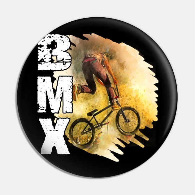 BMX Downhill Pin by Shirtrunner1