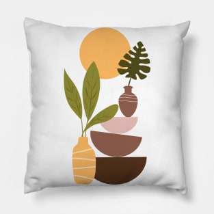 Tropical - boho art Pillow