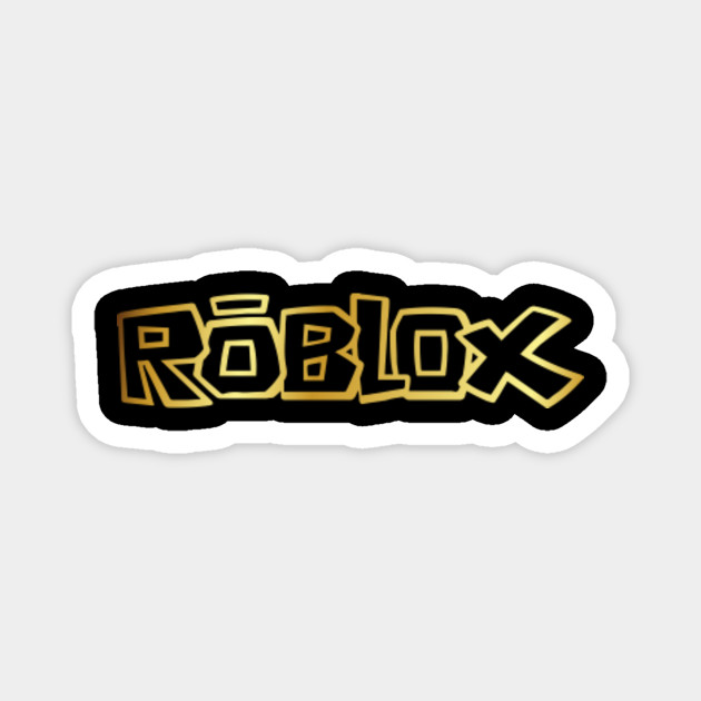 Tien jaar motto rammelaar Roblox gold - Roblox - Magnet | TeePublic