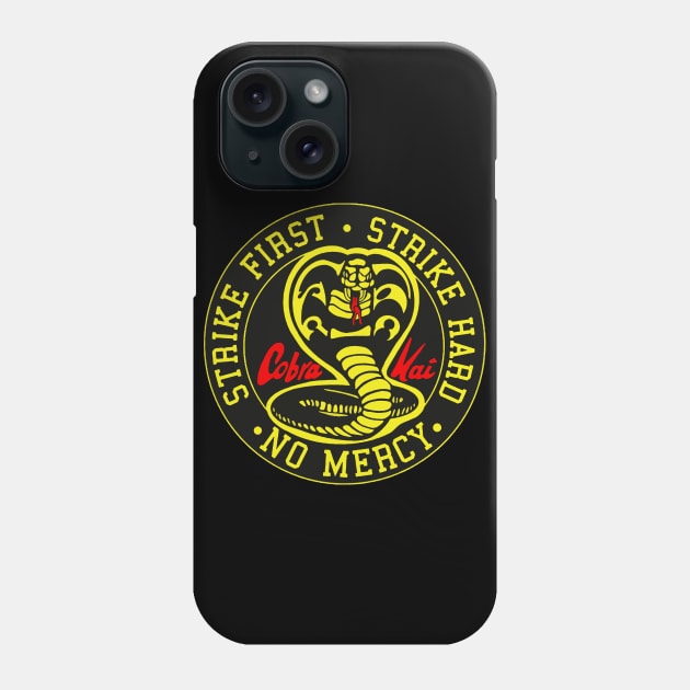 Cobra Kai No Mercy Phone Case by Scar