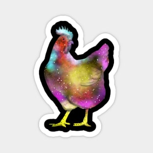 Space Chicken Magnet