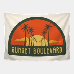 Sunset boulevard Tapestry