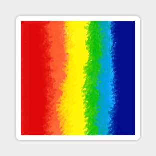 Oil Pastel Rainbow Smudge Crayon Basic Colors Magnet