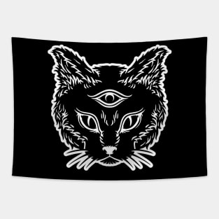 Occult Cat Tapestry