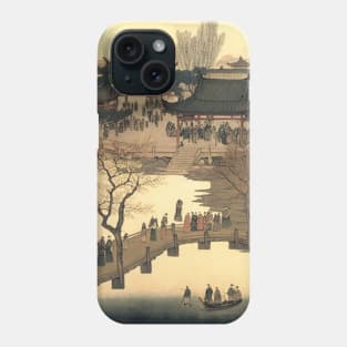 Chinese painting River Phone Case