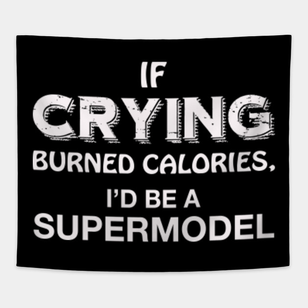 does crying burn calories