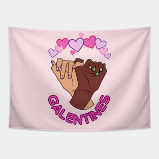 Galentines bffs Tapestry