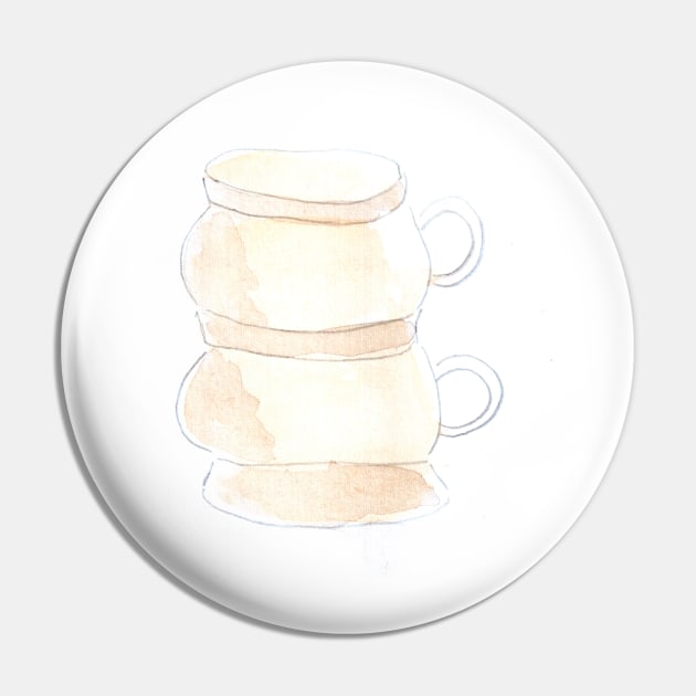 cup, dishes, watercolor, art, illustration, drink, food, tea, coffee, restaurant Pin by grafinya