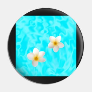 Lilo and Nani inspired white plumeria hawaiian flowers Pin