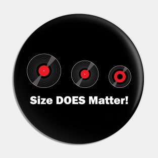 Size DOES Matter! (Light) Pin