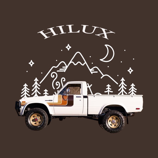 TOYOTA HILUX T-SHIRT by Cult Classics