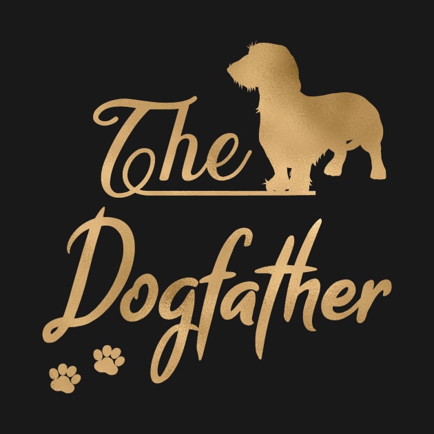 Wirehaired Doxie Dachshund - Dogfather by JollyMarten