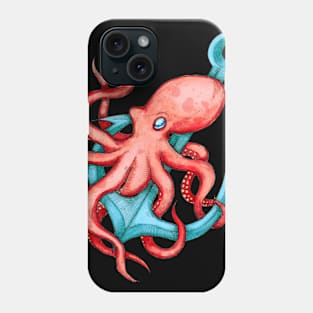 Octopus Anchor Phone Case