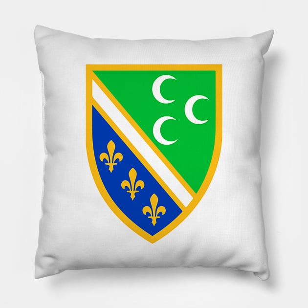 Sandzak grb coats of arms Pillow by megadent