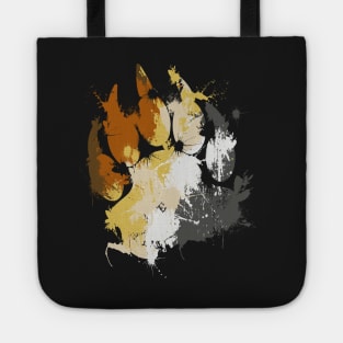 Gay Bear Pride Paw Tote