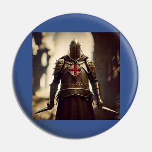 Knights Templar in The Holy Land Pin