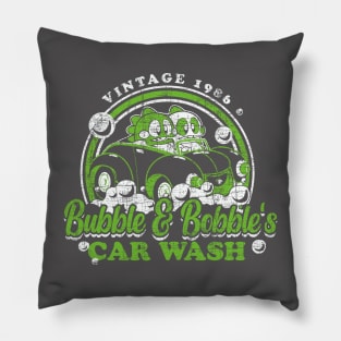 Bubble & Bobble Car Wash Pillow