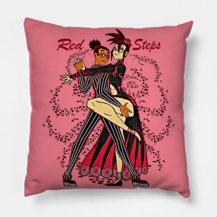 Red Steps Pillow