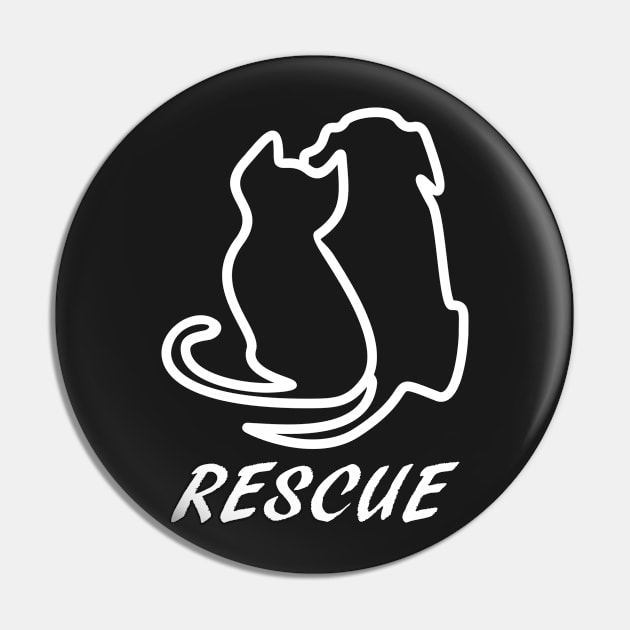 Rescue1 Pin by BeAwesomeApparel