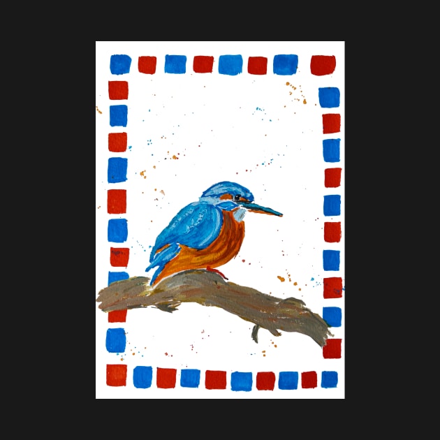 Kingfisher by Colzo Art