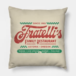 Distressed Fratteli's Family Resto Pillow