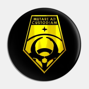 Mutare Ad Custodiam Pin