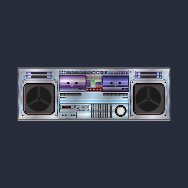 Ghetto Blaster Design by Brobocop