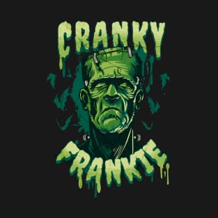 Cranky Frankie Frankenstein Monster Halloween T-Shirt