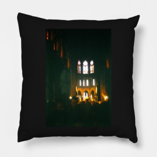 Vintage Notre Dame Pillow