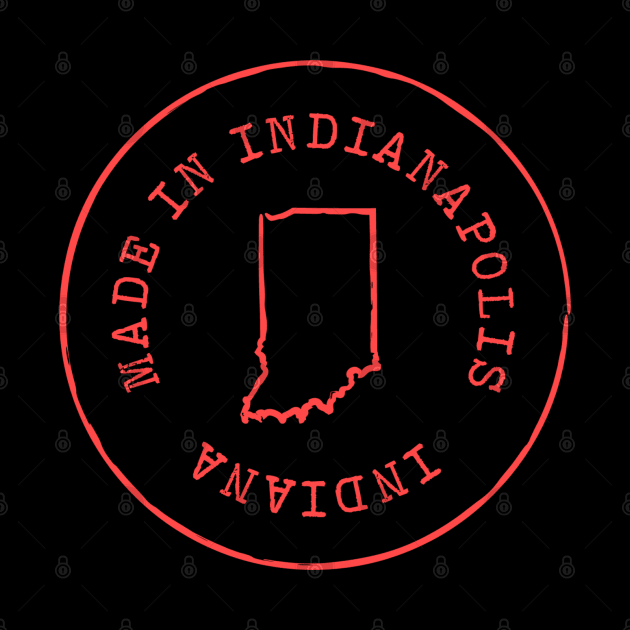 Made in Indiana T-Shirt by Geometrico