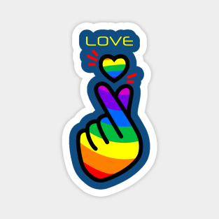 Love comes in every colour! Magnet