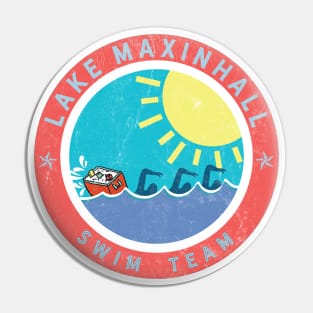 Lake Maxinhall Swim Team Patch Pin